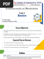 Blockchain Unit-1