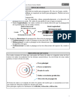 Ondas. Sonido. Resumen 2º Bach