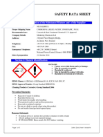 Metalbrite MSDS