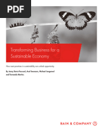 Bain Brief Transforming Business For A Sustainable Economy