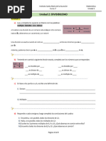 Unidad 2 DIVISIBILIDAD MATEMÁTICA 1° 2024