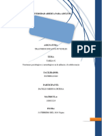 Tarea 2 de Trastorno Infanto-Juveniles Dayelis