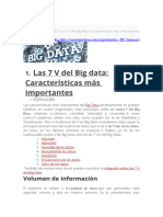 Las 7 V Del Big Data Características Más Importantes