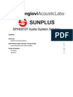 Sunplus SPHE8107 Onesheet