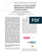 External Information On Large Linguistic Models Utilizing Retrieval Enhanced Generation (RAG)