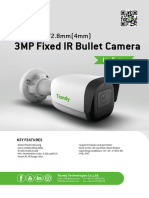 3MP Bullet IP Camera TC-C33WN Spec-I5-E-Y-2.8mm (4mm)