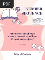 Number Sequence Number Theory