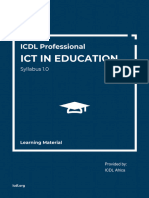 ICDL ICT in Education 1.0 - ICDL Africa