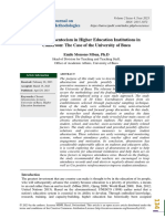 Chronic Absenteeism in Higher Education Institutions in Cameroon The Case of The University of Buea