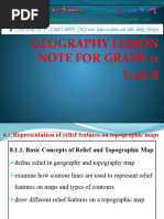 Geography Lesson Note For Grade 11.... Unit 8