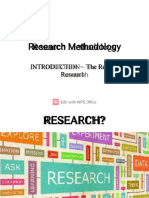 Research Methodology Handout # 2