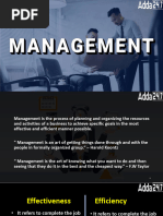 Nature and Significance of Management One Shot1719049905393