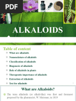 Alkaloids - Dr. Bills