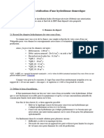 Conception Et Réalisation D'une Hydrolienne Domestique: I-Données de Départ