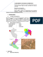 Memoria Descriptiva Levantamiento Parcela