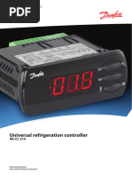 Universal Refrigeration Controller: AK-CC 210