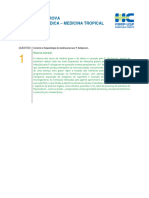 Caderno de Prova Residência Médica - Medicina Tropical: Questão