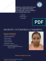 Caso Clínico Luz Camarena