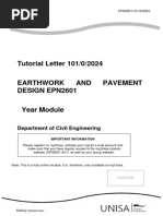 Tutorial Letter 101/0/2024: Department of Civil Engineering