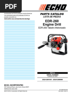 EDR-260 (E52412001001 - E52412999999) Parts Manual