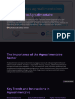 Introduction To Agroalimentaire