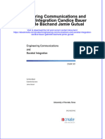 Engineering Communications and Societal Integration Candice Bauer Gabrielle Bachand Jamie Gutual Full Chapter