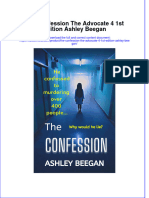 The Confession The Advocate 4 1st Edition Ashley Beegan Full Chapter