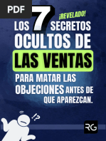 Ebook - Como Matar Las Objeciones Incluso Antes de Que Aparezcan.