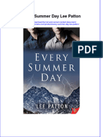 Every Summer Day Lee Patton Full Chapter