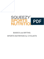 Basics and Myths Sports Nutrition For Cyclists