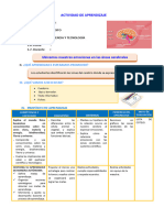 D3 A1 SESION CT. Ubicamos Nuestras Emociones en Las Áreas Cerebrales