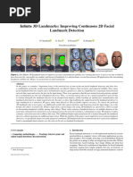 Infinite 3D Landmarks Improving Continuous 2D Facial Landmark Detection Paper