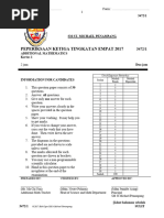 Form 4 Add Maths 3rd Exam P1 2017