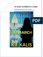 The Patriarch Code 1st Edition K J Kalis Full Chapter