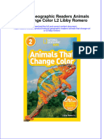 National Geographic Readers Animals That Change Color L2 Libby Romero Full Chapter