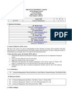 FM Course Handout 2024