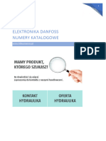 Danfoss - Elektronika - Numery Katalogowe