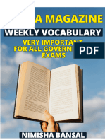 WEEKLY DRONA VOCAB MAGAZINE BY NIMISHA MAM 17th To 22th June, 2024