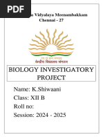 Bio Project No 3