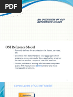 An Overview of Osi Reference Model