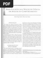 1.leitura 1 - Bases Filosóficas Analise Do Comportamento - MOREIRA - HANNAH