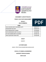 CPE655 Solid Waste Management Assignment