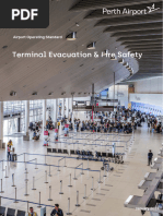 Terminal Evacuation and Fire Safety