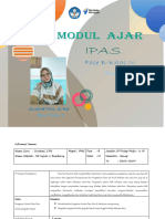 Modul Ajar Observasi Kelas (IPAS) Kelas 4