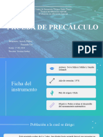 Prueba de Precálculo