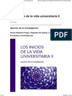 De Gatica, A., Bort, L. y de Gatica, N. - Editorial Teseo Los Inicios de La Vida Universitaria II