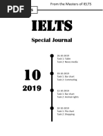 Ielts Special Journal 10 Standard