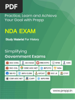 NDA Exam: Study Material For History