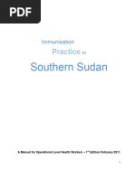 Immunization in Practice in South Sudan