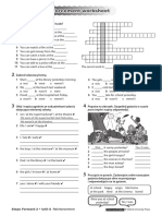 Unit 6 Reinforcement and Extension